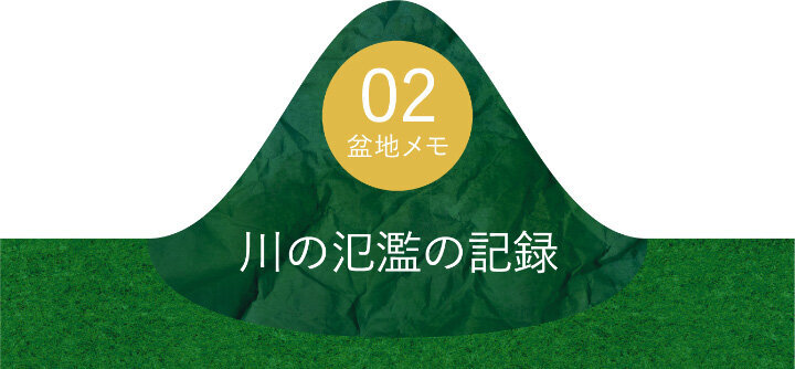 02 盆地メモ 川の氾濫の記録