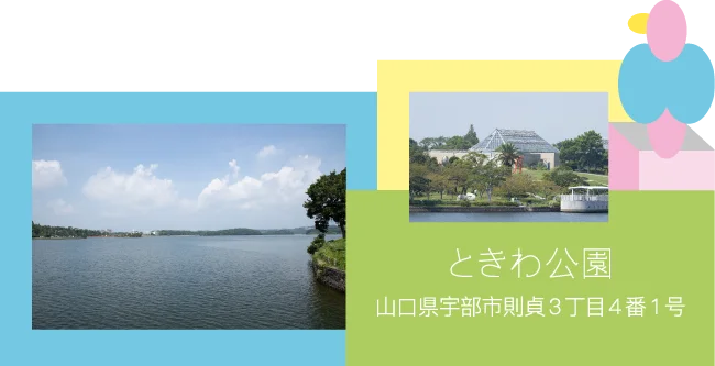 ときわ公園　山口県宇部市則貞３丁目４番１号