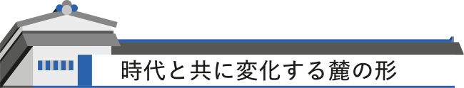 時代と共に変化する麓の形